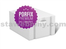 PORFIX PREMIUM Pískový tvárnice bílá 500*250*375 P+D P2-400